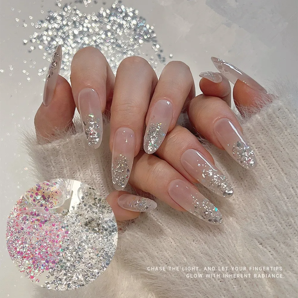 1 szt. brokat do paznokci, akcesoria do paznokci