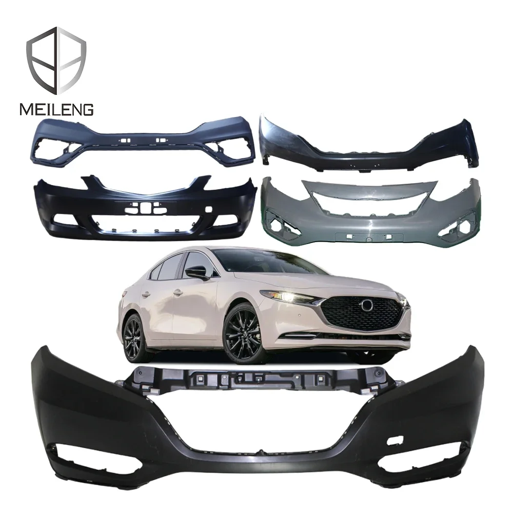 Meilun Auto Body Systems Plastic Car Bumper Honda T-oyota Lexus Hy-undai Mit-subishi Civic Accord Corolla Tacoma i20 Verna