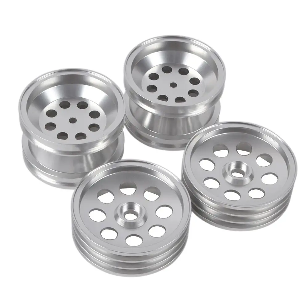 Aluminum Alloy Wheels Rim for Tamiya Wild One FOX Nova Buggy Vintage Off-Road Upgrade Parts