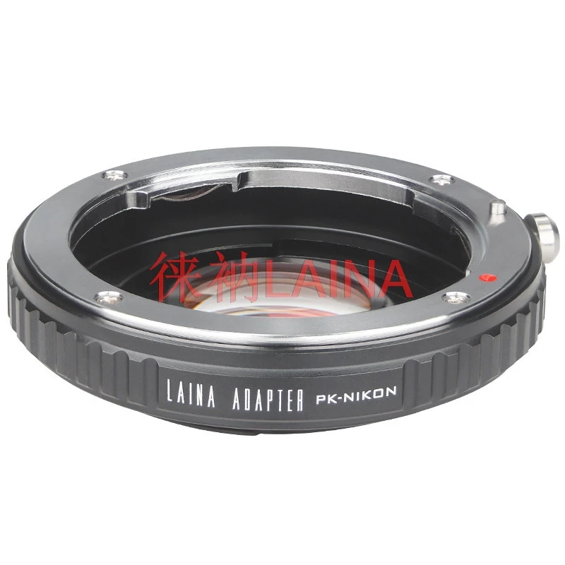 PK-AI Adapter Ring Pentax PK K Lens to Nikon F AI D850 D750 D500 D3500 D7500 Camera with Correction Glass