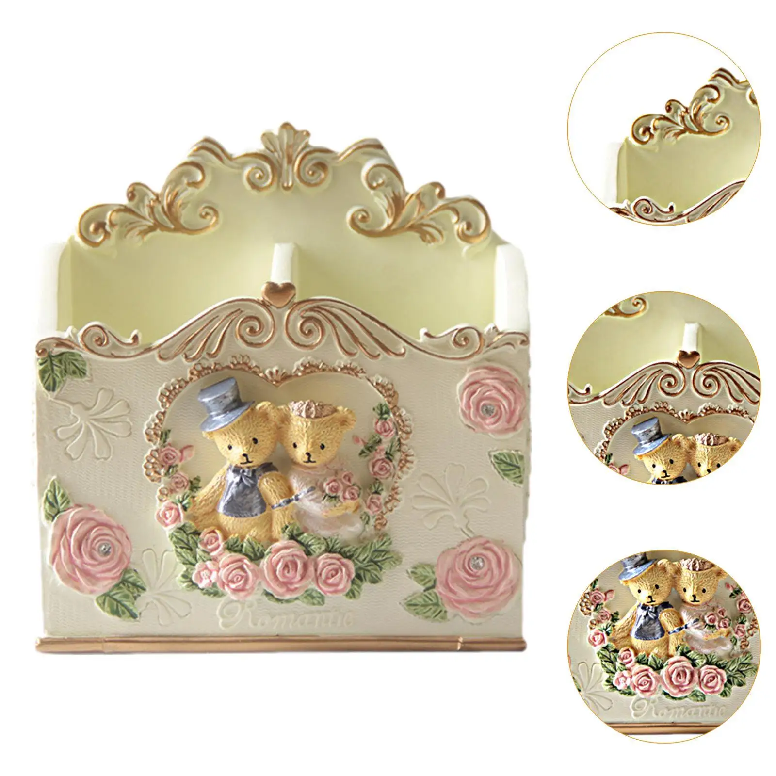 Bear Pen Holder Stationery Organizer for Desk for Classroom Home Accessories