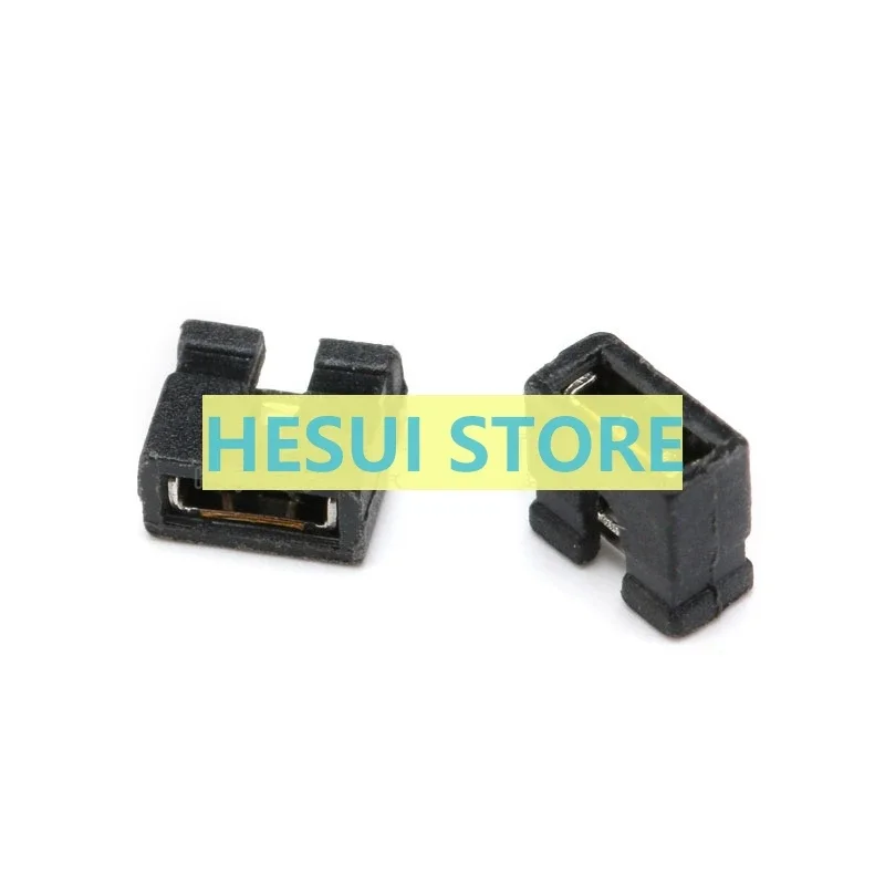 100PCS Pitch 2.0MM jumper cap Short circuit block connection block Pin connection block