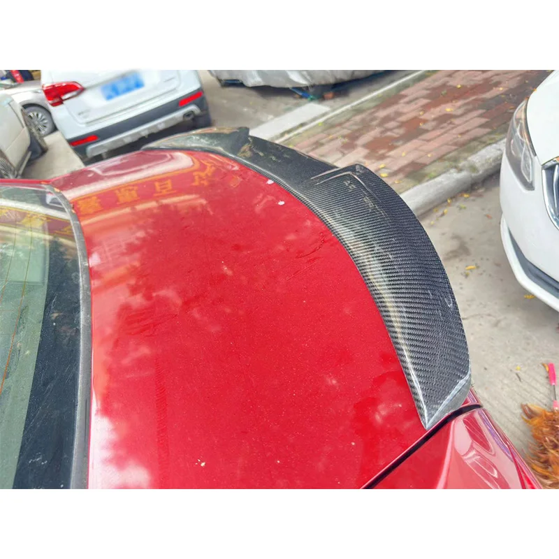 Tail Fin for Chevrolet Cruze Carbon Fiber Spoiler 2009 To 2014 Rear Wing Accessories