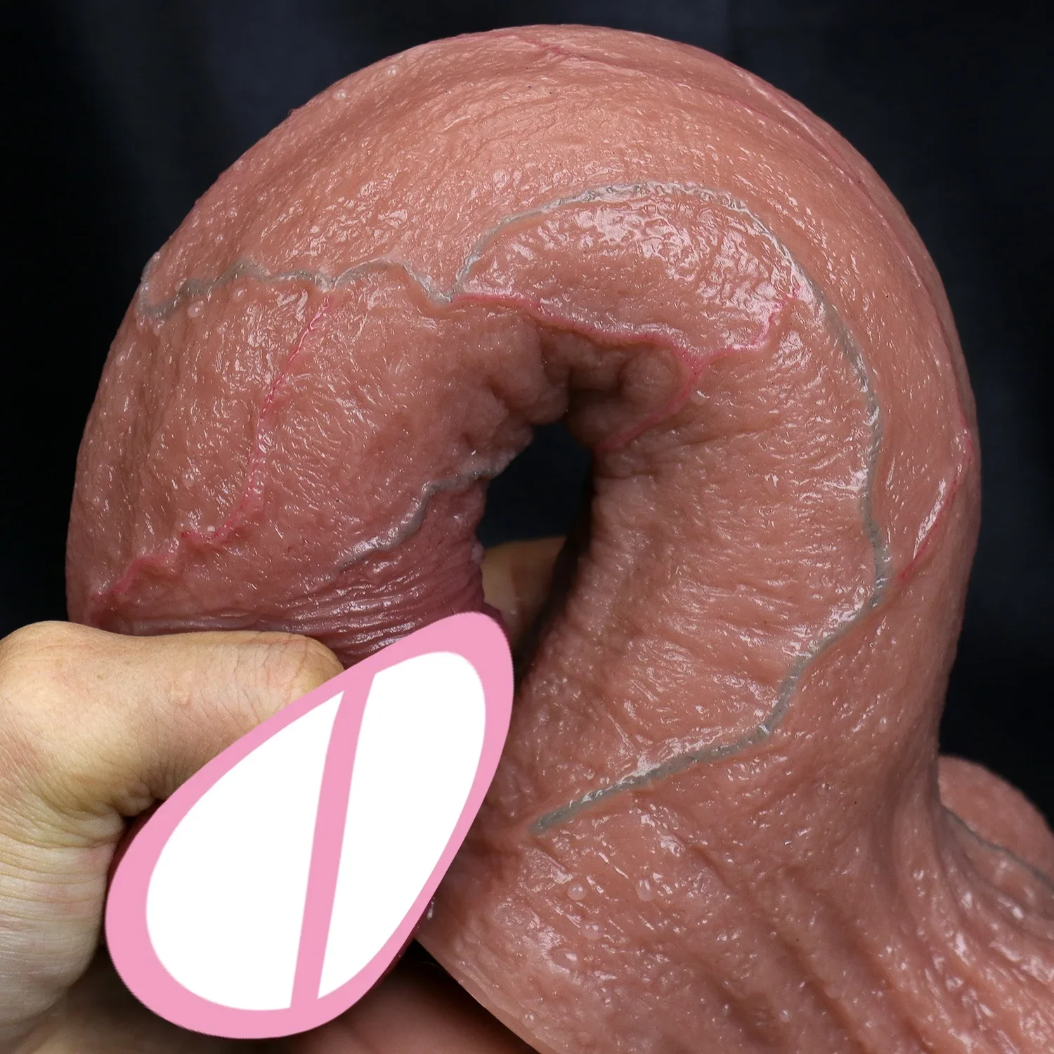 واقعية لينة الشرج دسار الأزواج الاستمناء مزدوجة سيليكون وهمية القضيب الأوردة الحقيقية شفط كأس الديك امرأة رجل الكبار لعبة الجنس