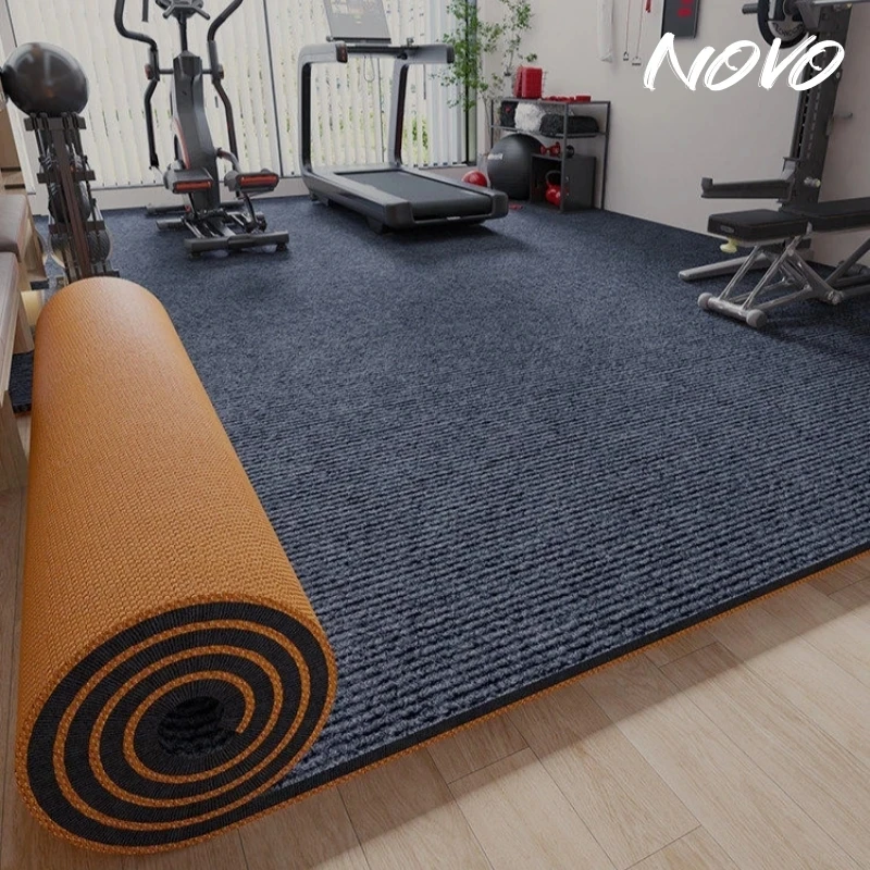 

Heavy-Duty Sound Absorbing Rug Home Decor -Vibration Damping Floor Mat for Gym Studios,Treadmills & Fitness Equipment Protection
