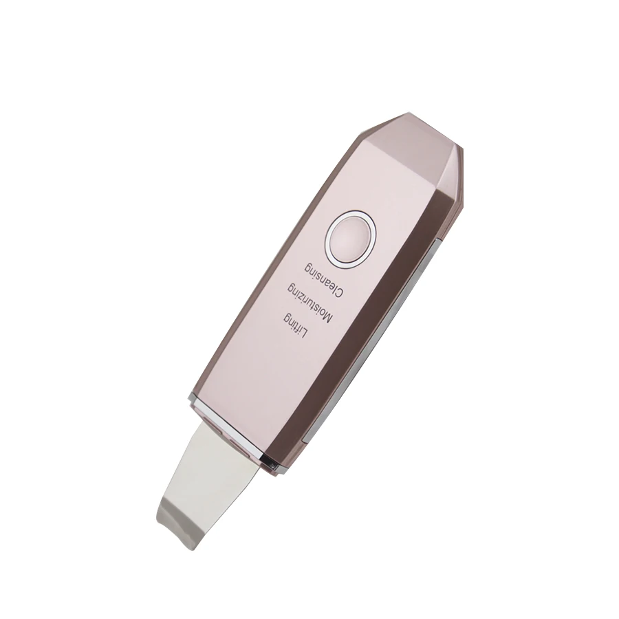 Biblioteca intelligente Spatola per il viso Detergente per pori Massaggio Strumenti per la rimozione dei punti neri Esfoliante Cura sonica Scrubber per il viso