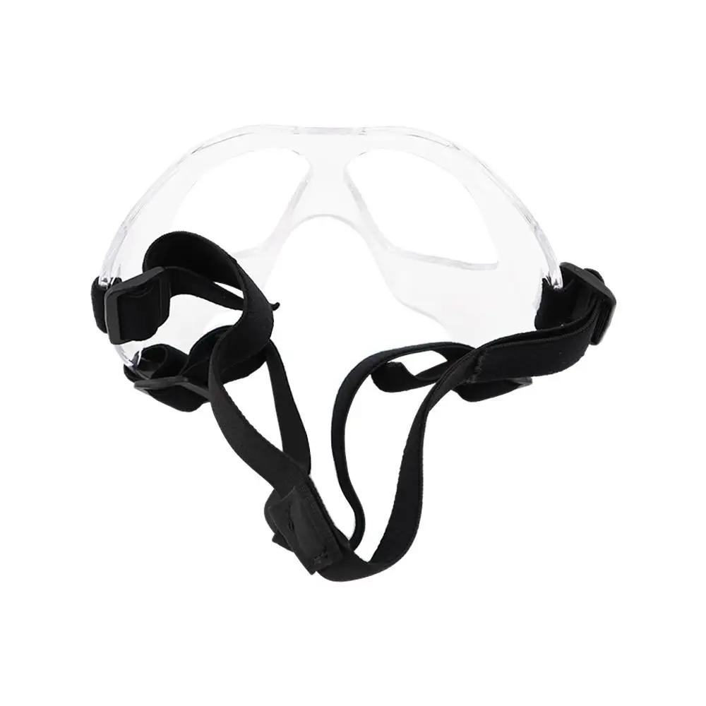 Clear Sports Nose Helmet Elastic Strap Anti-collision Protective Nose Guard Adjustable Sports Face Mask Gym Exercise