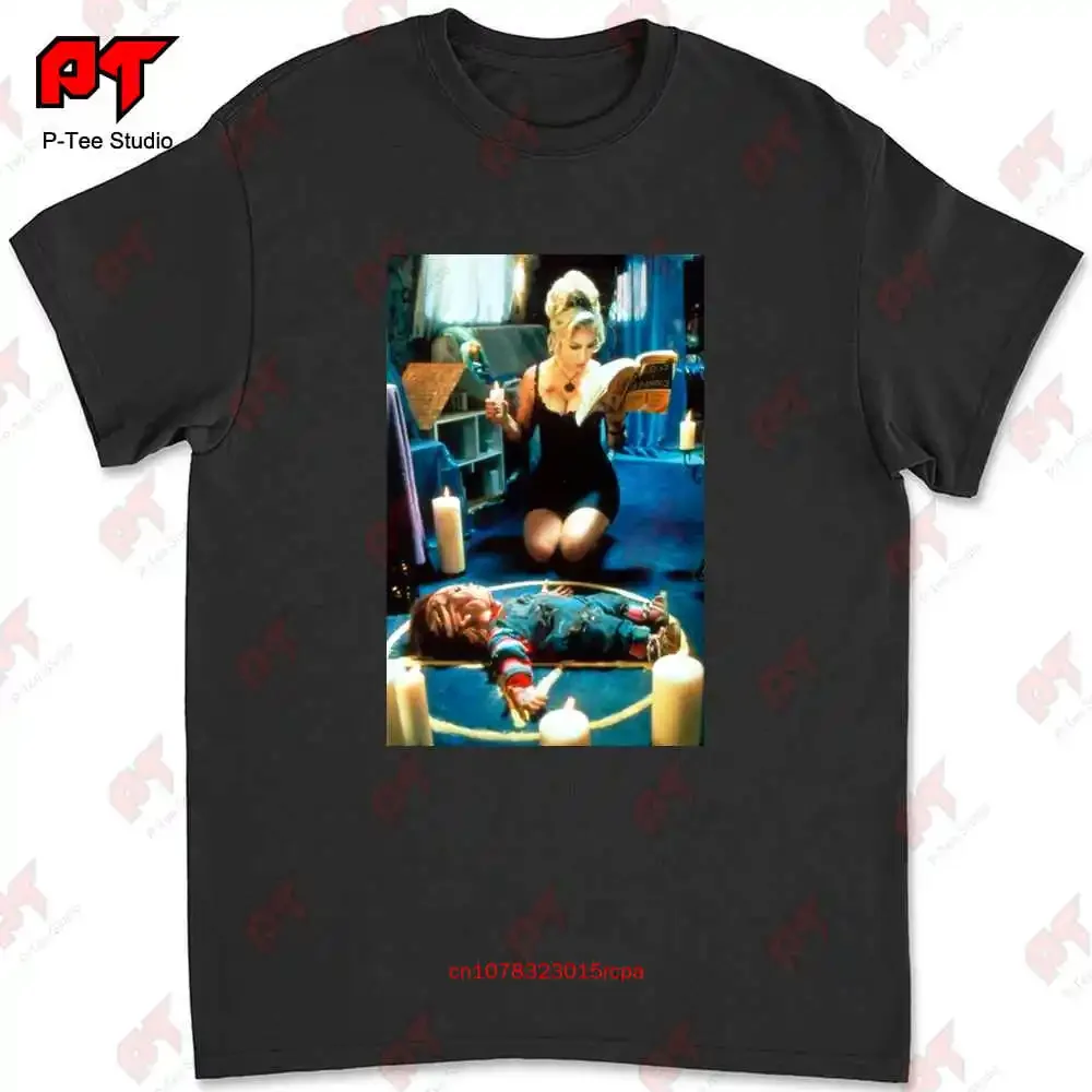 Bride Of Chucky #Jennifer Tilly Movie Horror T-shirt I9WV