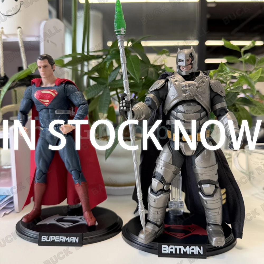 

Fondjoy Bvs Set Figure Armored Batman Battle Damaged Superman Action Figures 1/9 Batman V Superman：Dawn Of Justice Dc Figure
