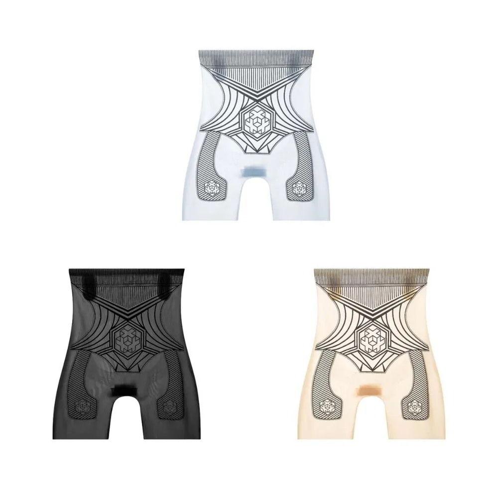 Формирователи для похудения, трусики из ледяного шелка с поясом, корректирующее белье, трусы с высокой талией, подтягивающие ягодицы, бесшовные тренажеры для талии