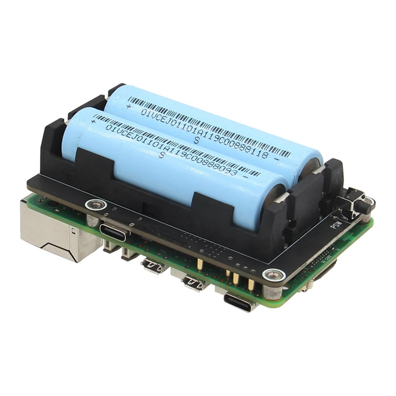 For Raspberry Pi 5 UPS Power Management Expansion Board 18650 UPS Module Provide Power Backup For Raspberry Pi 5