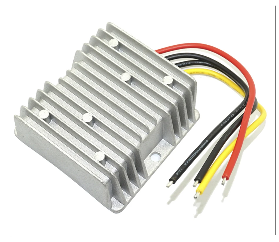 DC 8-36V to DC 12.6V 13.8V 14.5V 16.8V 10A Automatic Buck Booster Converter Car RV Smart Battery Charger for Dual Battery System