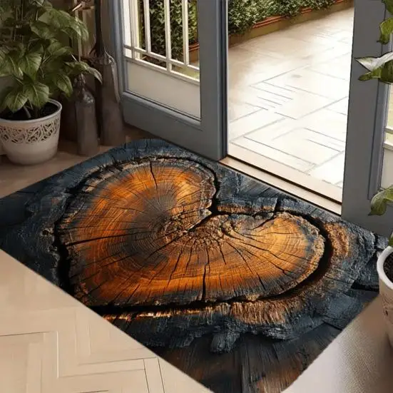3D Visual Hole Optical Illusion Rug, Realistic Deep Pit Floor Mat, Non-Slip Washable Fun Decor for Dog Cat Entrance Hallway