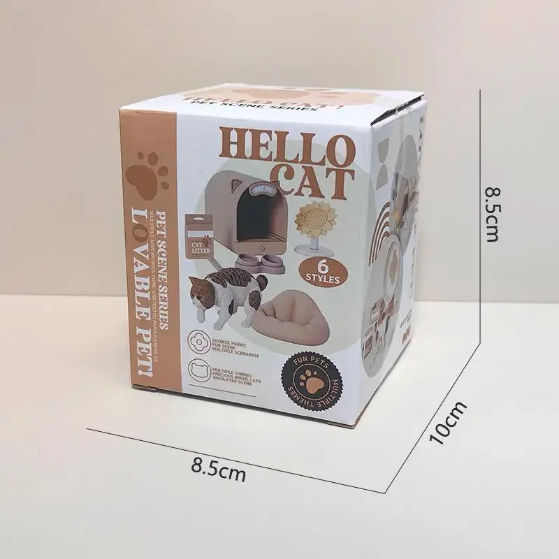 1 セットドールハウスミニチュア猫の木スクラッチャーモデルアクセサリードールハウスの装飾子供のふり遊びおもちゃギフト