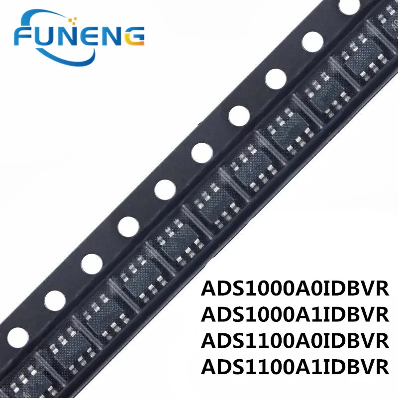 5PCS  ADS1000A0IDBVR ADS1000 BD0 ADS1000A1IDBVR BD1 ADS1100A0IDBVR ADS1100 AD0 ADS1100A1IDBVR AD1 SOT23-6 original IC