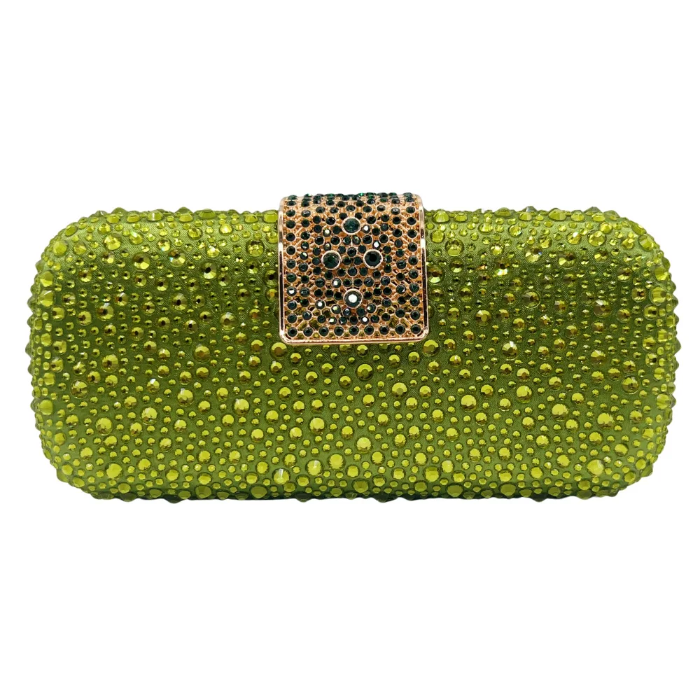 dinner bag is light and luxurious, shiny on both sides, and the diamond is full of diamonds for the women's bag