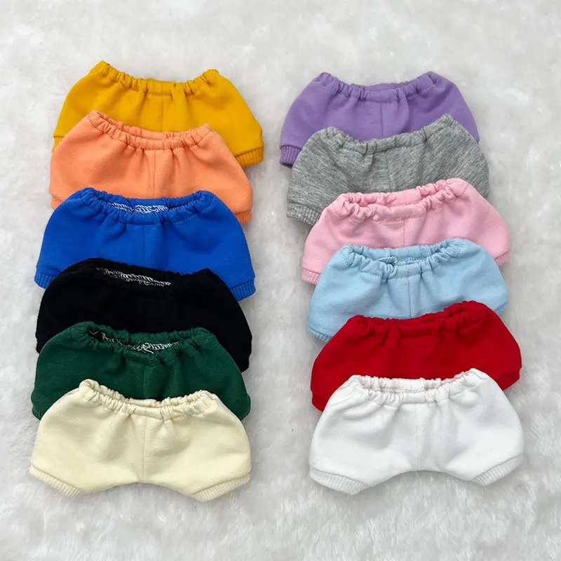 Doll Clothes for 10/15/20cm Idol Doll Outfit Accessories Shorts Solid Color  for Super Star Dolls Toys Collection Gift