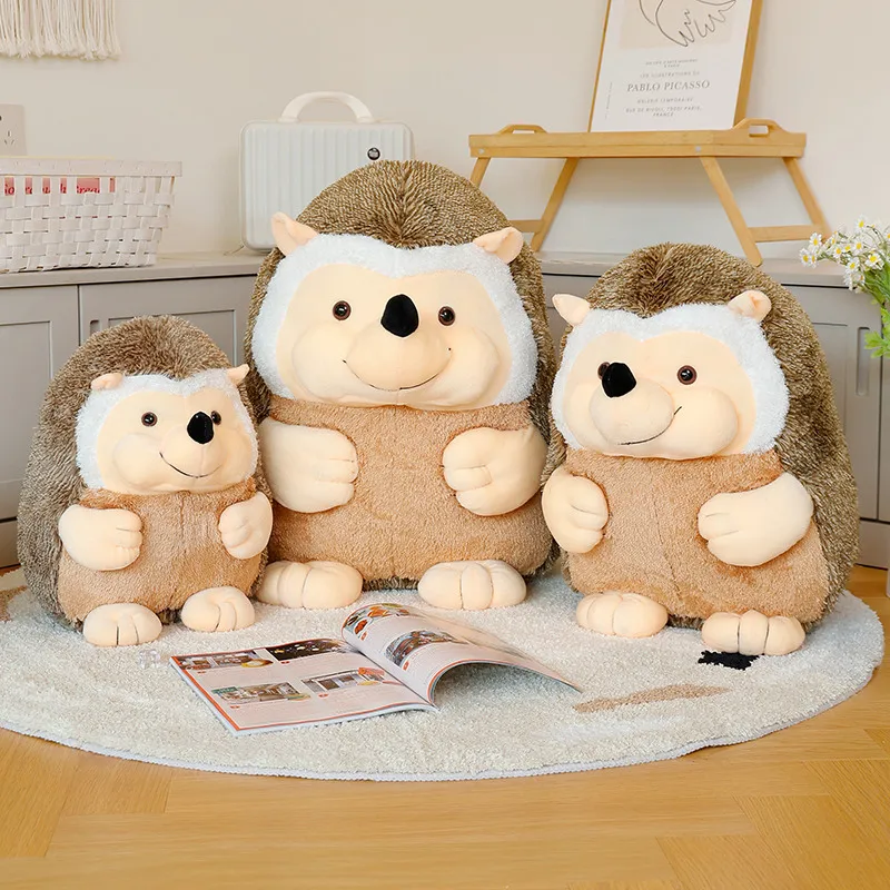 

﻿ Classic Hedgehog Plush Toy Realistic Hedgehog Plush Doll Stuffed Animal Hedgehog Toy Sleeping Companion Birthday Gift