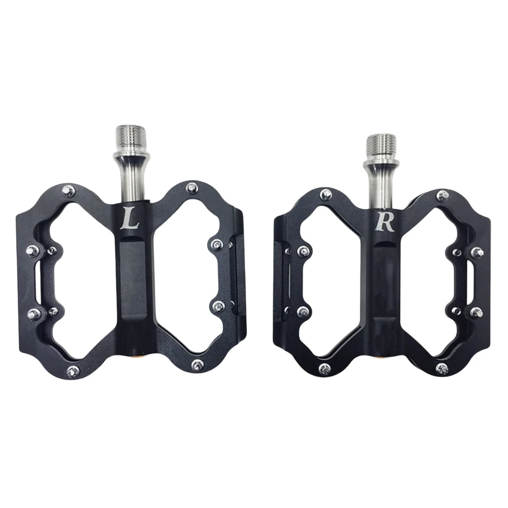 Cycling Activities Approx 105x89MM Aluminium Alloy Pedals Anti-slip Pedal Ti Alloy Shaft Core 16 Non-slip Foot Nails