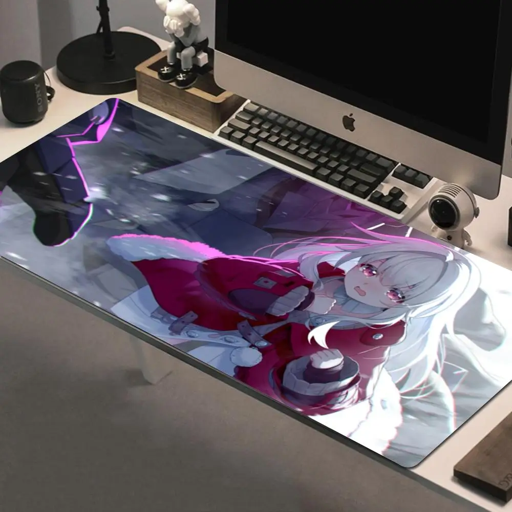 

Clara Honkai Star Rail Mousepad Mouse Mat Desk Mat With Pad gaming accessories Prime Gaming XXL Keyboard Pad