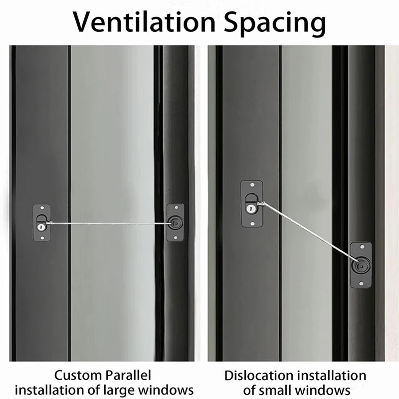 Child Window Restrictor Security Lock Kids Prevent Childern Falling Window Lock Baby protection