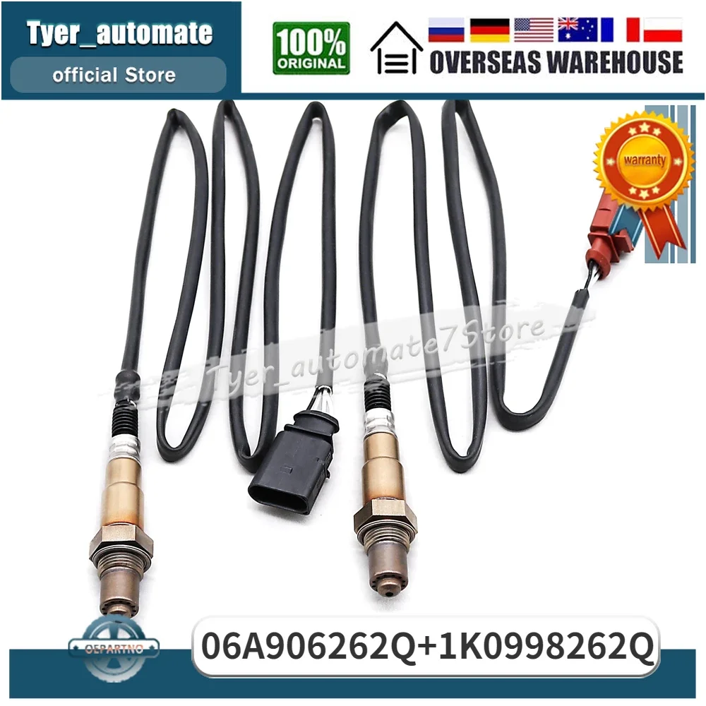 

Upstream Downstream Oxygen Sensor 06A906262Q 1K0998262Q For AUDI A6 A8 ALLROAD TT PORSCHE CAYENNE VOLKSWAGEN BEETLE GOLF JETTA