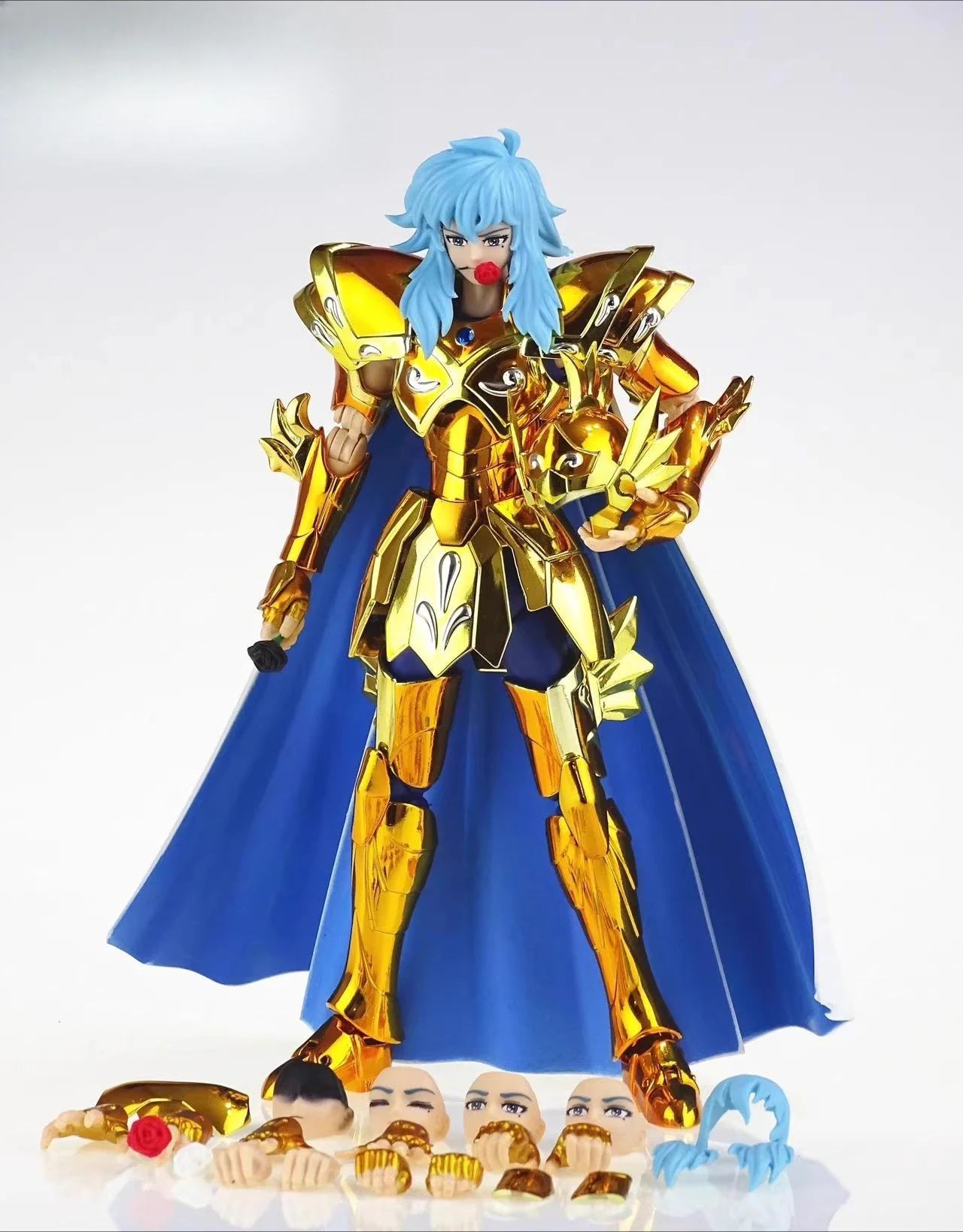 

В наличии: Фигурки Saint Seiya Myth EX - Золотой Святой Писсес Аброди (модель CS) - Коллекционные игрушки, подарки