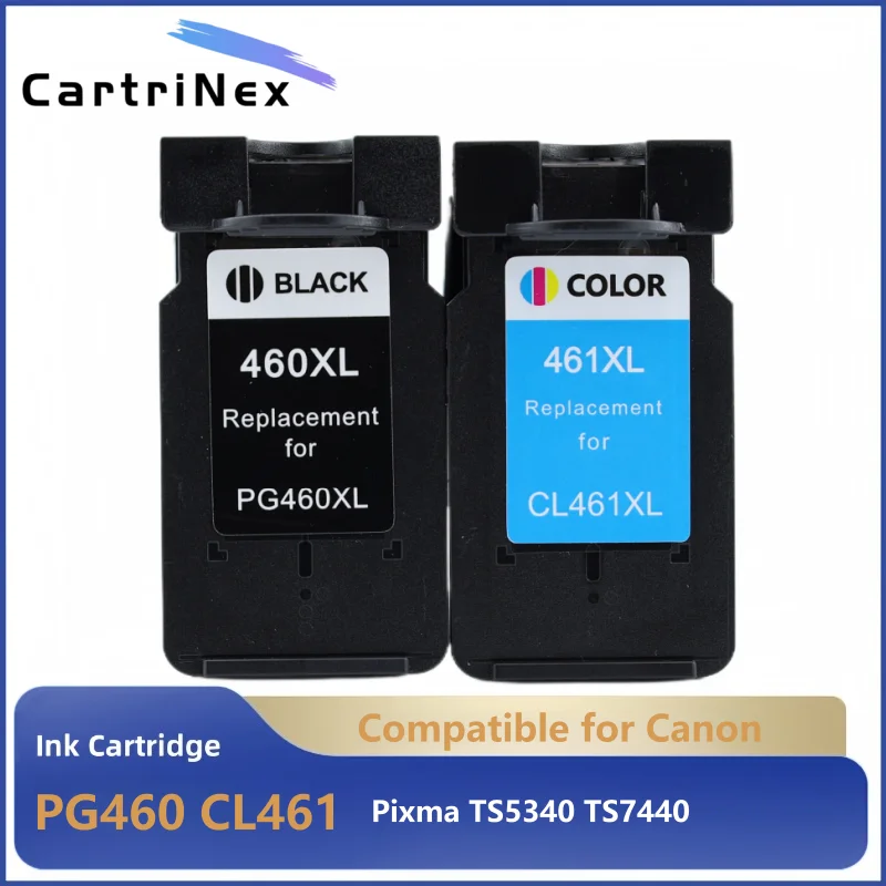 

Восстановленный картридж для принтера Canon 460XL 461XL PG460 CL461 pg-460 cl-461 для принтера Pixma TS5340 TS7440