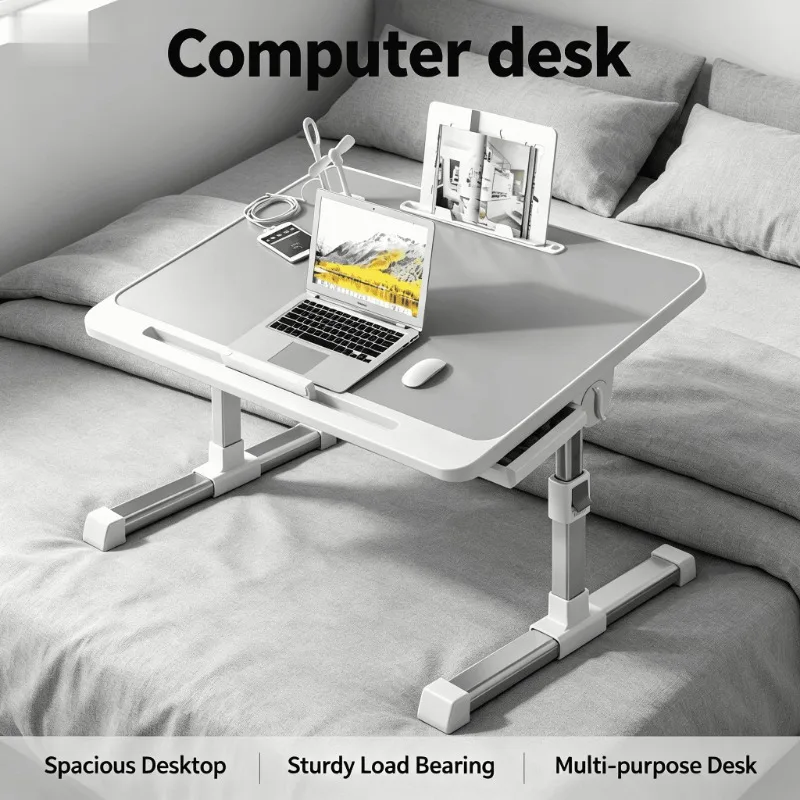 Study Student Dorm Bedroom Office Desk Height Adjustable Fol
