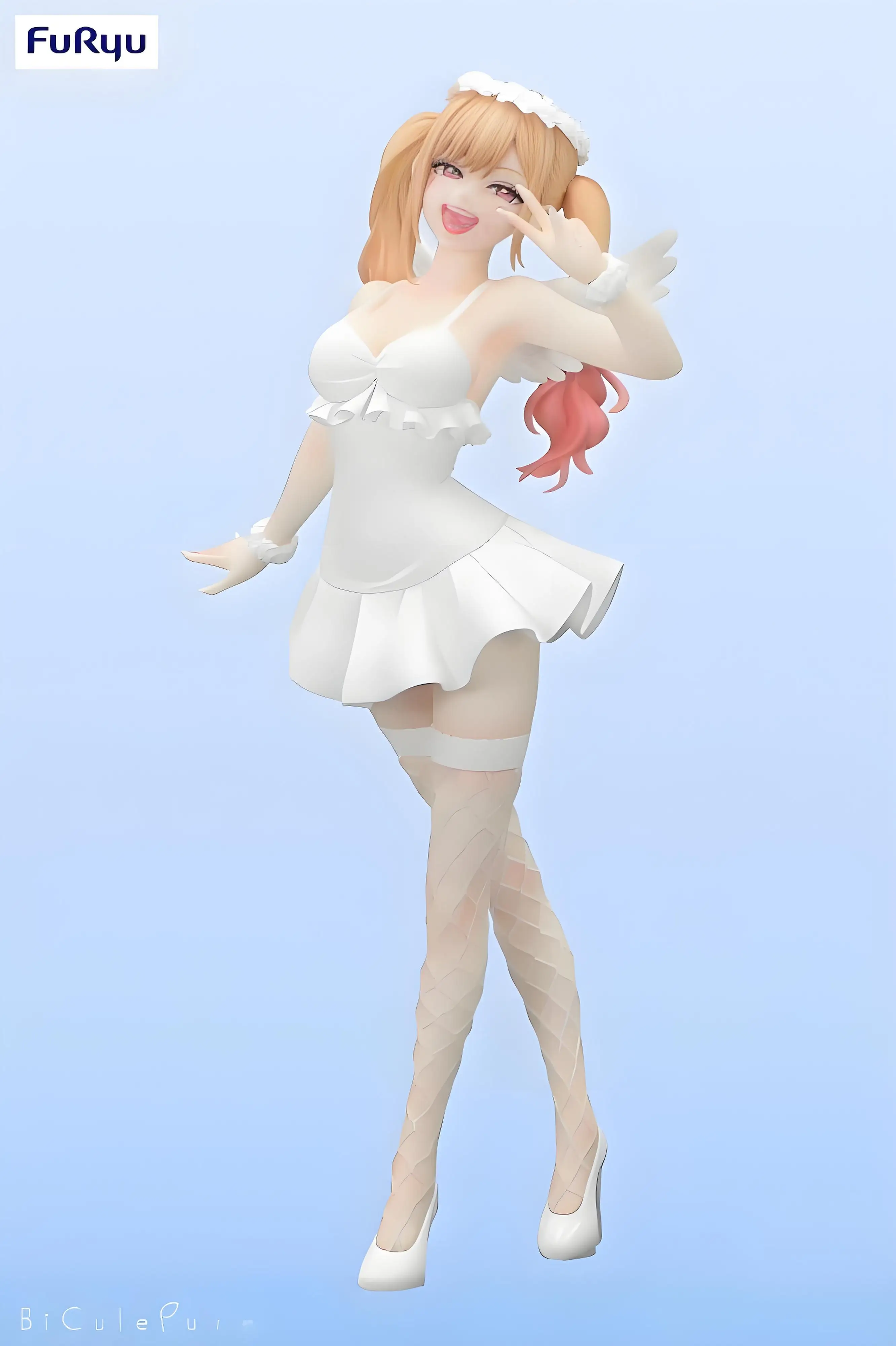 Original Furyu My Dress-Up Darling อะนิเมะ Marin Kitagawa BiCute อะนิเมะ Action ตุ๊กตา Figuarts Collector ของเล่น