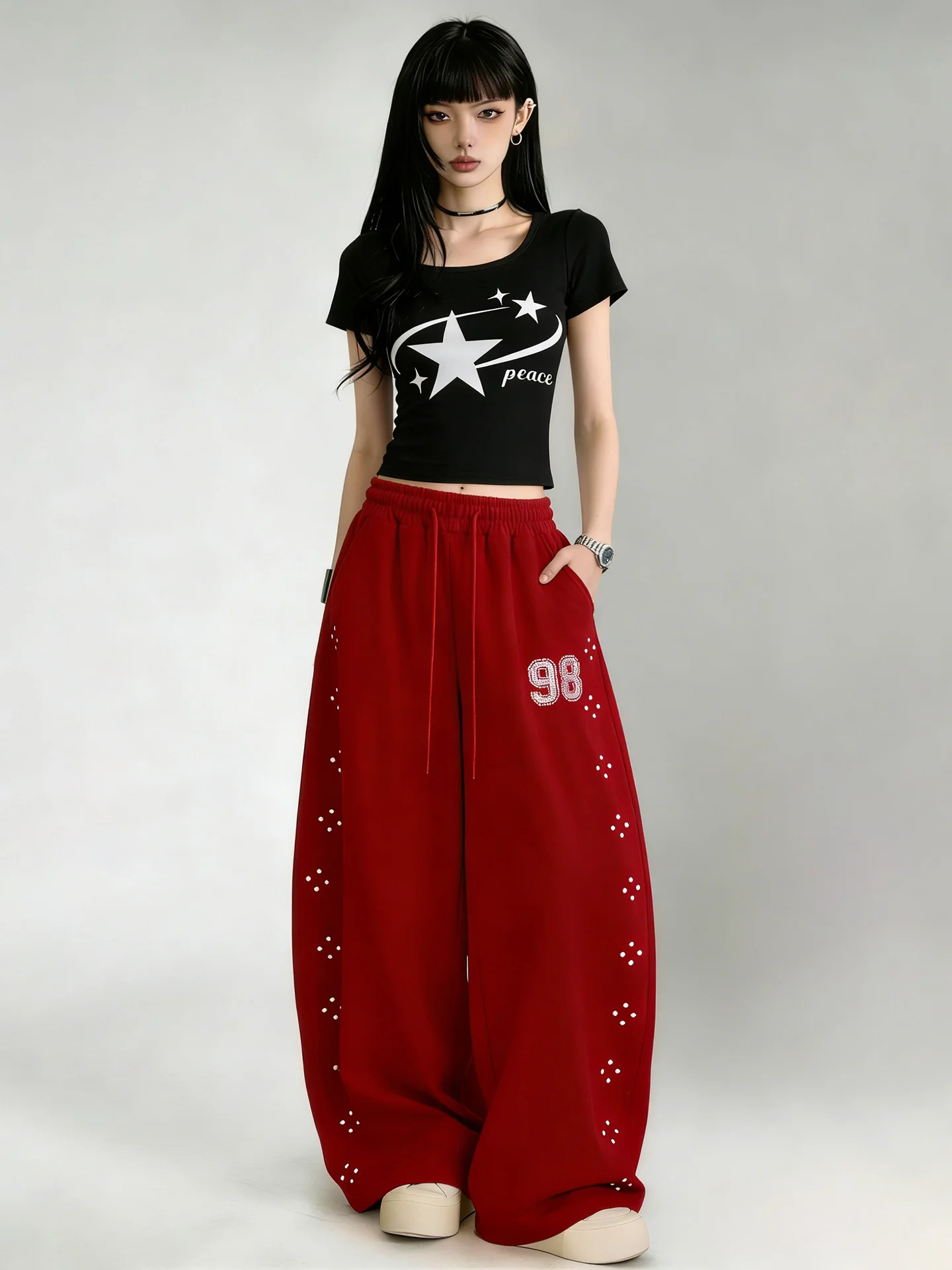 cool-jazz-dance-outfit-short-sleeve-wide-leg-pants-two-piece-set-square-dancing-clothing-summer-hip-hop-style-complete-set