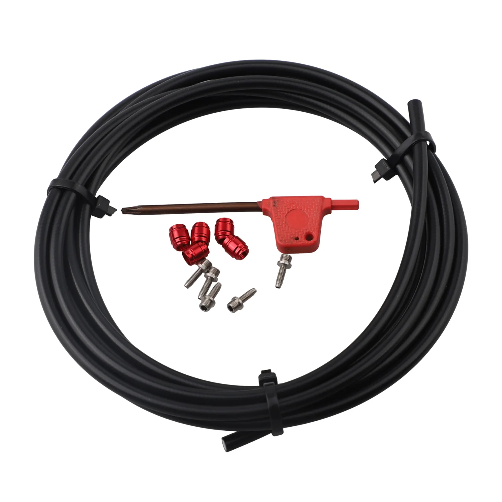 

3000mm Brake Hose Hydraulic Disc Brake Hose Accurate Size And Thread Easy To Mesh Quick Installation With T8 Wrench