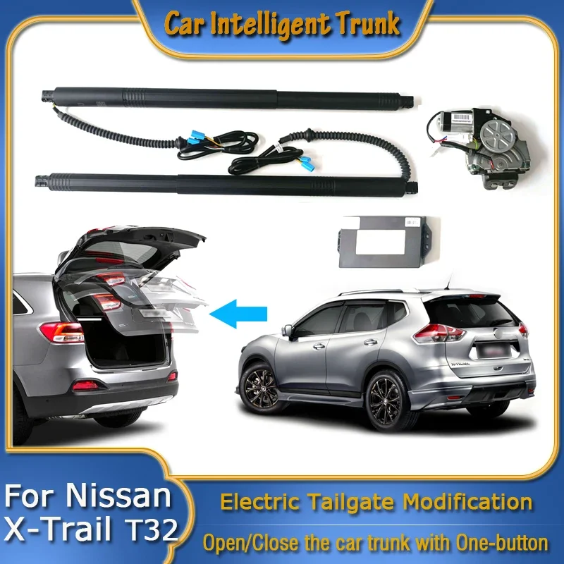 

For Nissan X-Trail T32 2013~2020 Car Power Trunk Opening Electric Suction Tailgate Intelligent Tail Gate Lift Strut Modification