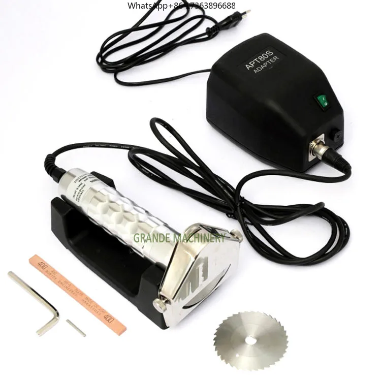 Electric Stainless Steel KS80S Straight Kebab Slicer Shawarma Doner Cutter with Adjustable Thickness for Sale