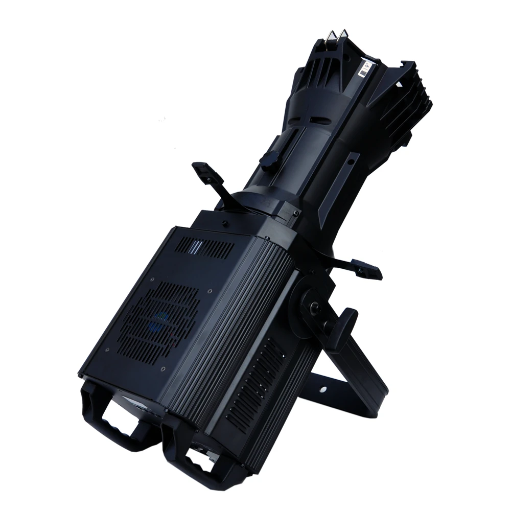 200W CW+WW 2IN1 Color COB Ellipsoidal 19° 26°36°50° Degree Beam Angle Profile Spot Light DMX512 Control for Church Exhibition