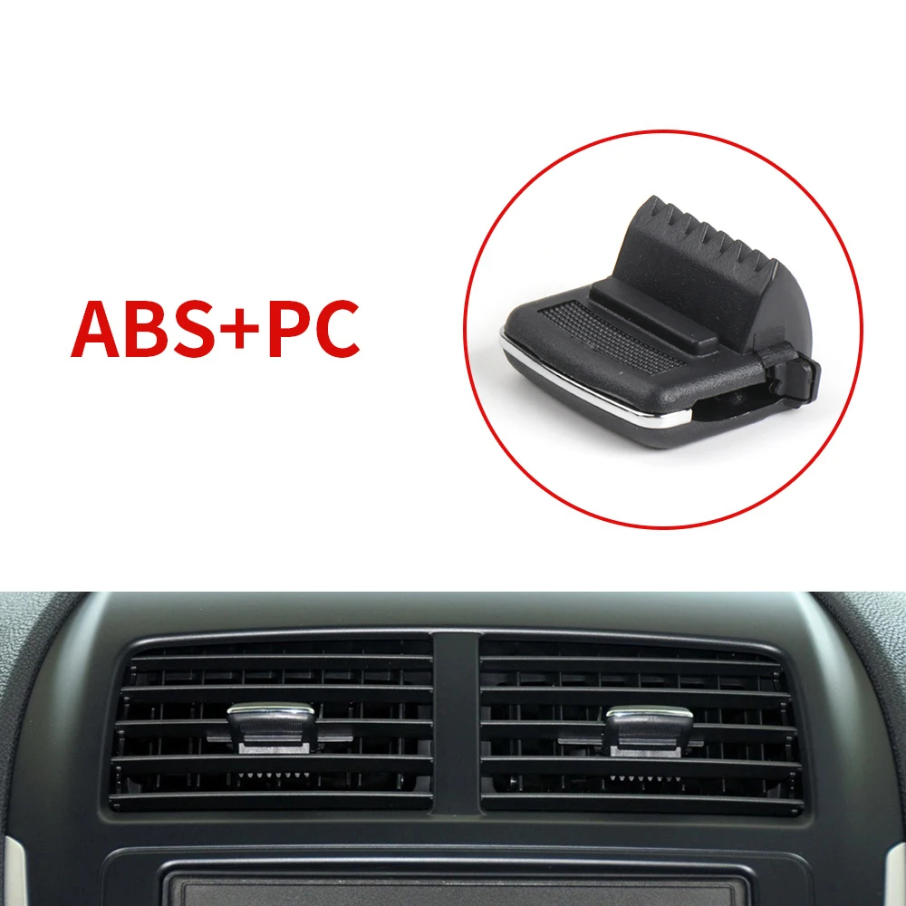 For Mitsubishi ASX Air Conditioning Vent Toggle Piece Outlet Card Pad Clip Repair Bag Wind Direction Adjustment Plectrum Knob