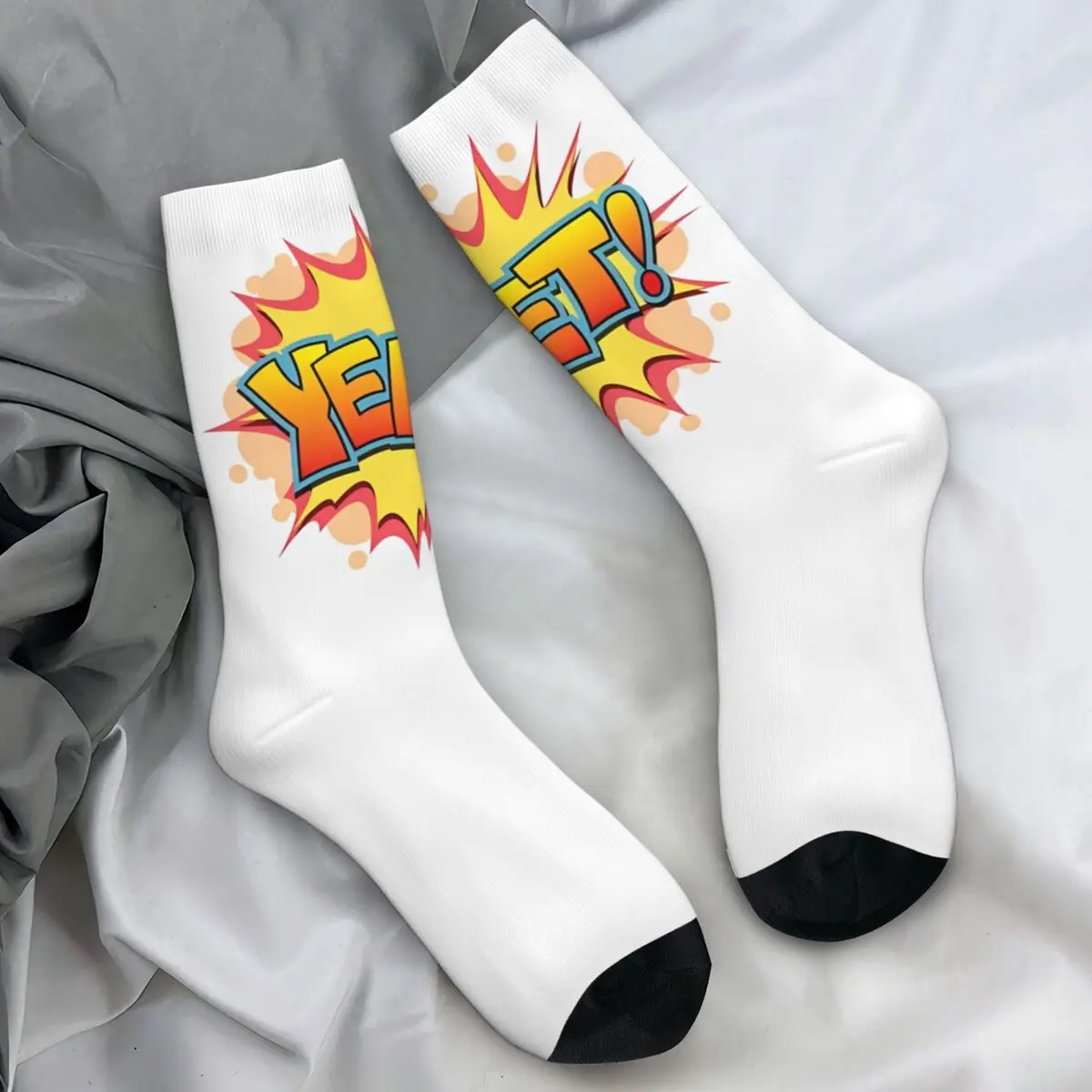 Jey Uso Yee Stockings Design Trendy Socks Autumn Anti Slip Socks Couple Climbing High Quality Socks