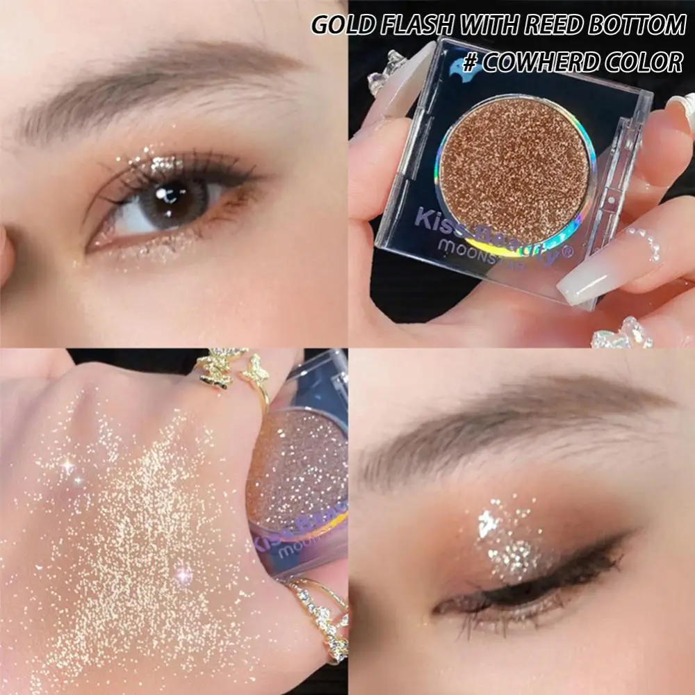 Eyeshadow Palette Sparkling Eyes Glitter Eye Shadow Beauty Cosmetics Highlighter Shimmer Shiny Eyeshadow Eyes Makeup