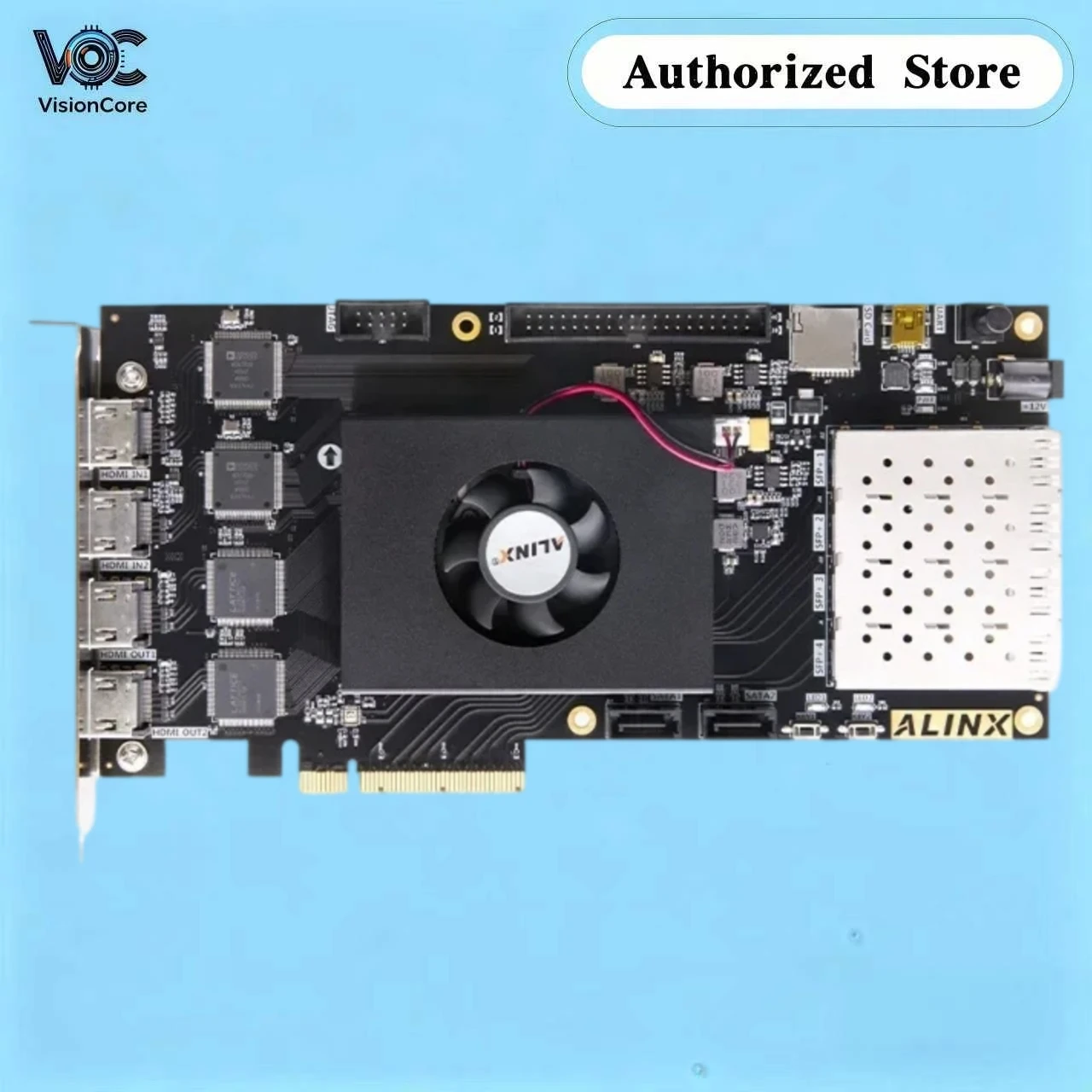 Alinx AXP391: Titan2 Series PG2T390H PCIe Fiber Optic Communication Board