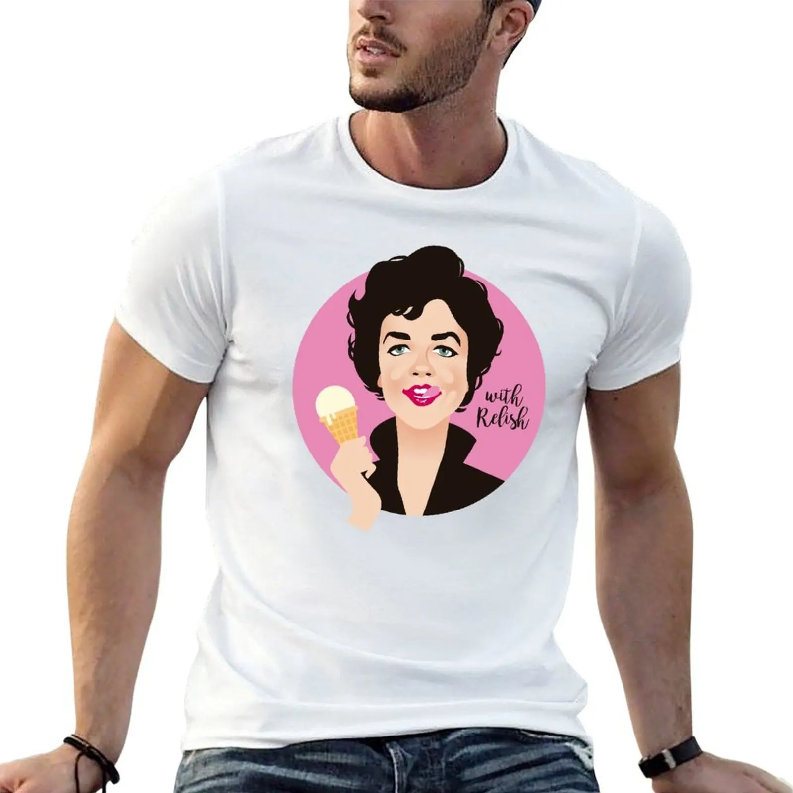 With relish T-Shirt plain aesthetic clothes mens t shirt graphic