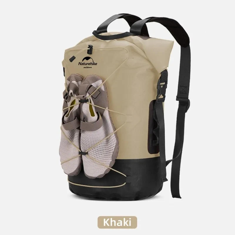 Naturehike 20L-40L TPU Dry Wet Separation Waterproof Bag Outdoor Swimming Sport Portable Travel Large Capacity Backpack