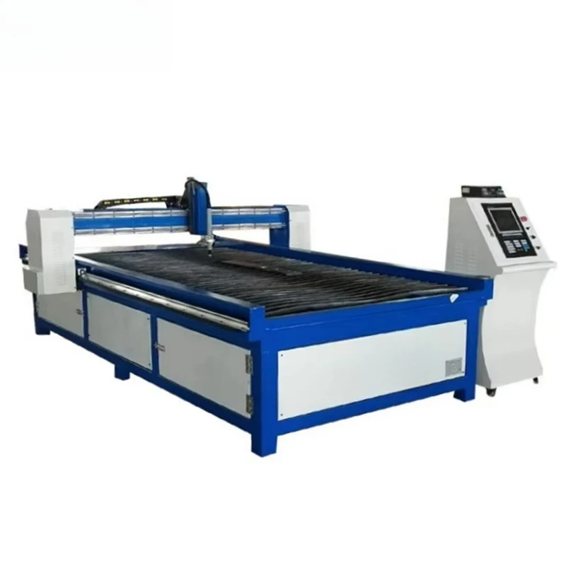 Machine de découpe plasma CNC à double guide linéaire avec protection anti-collision de la torche pour la découpe industrielle sans surveillance sur de longues heures