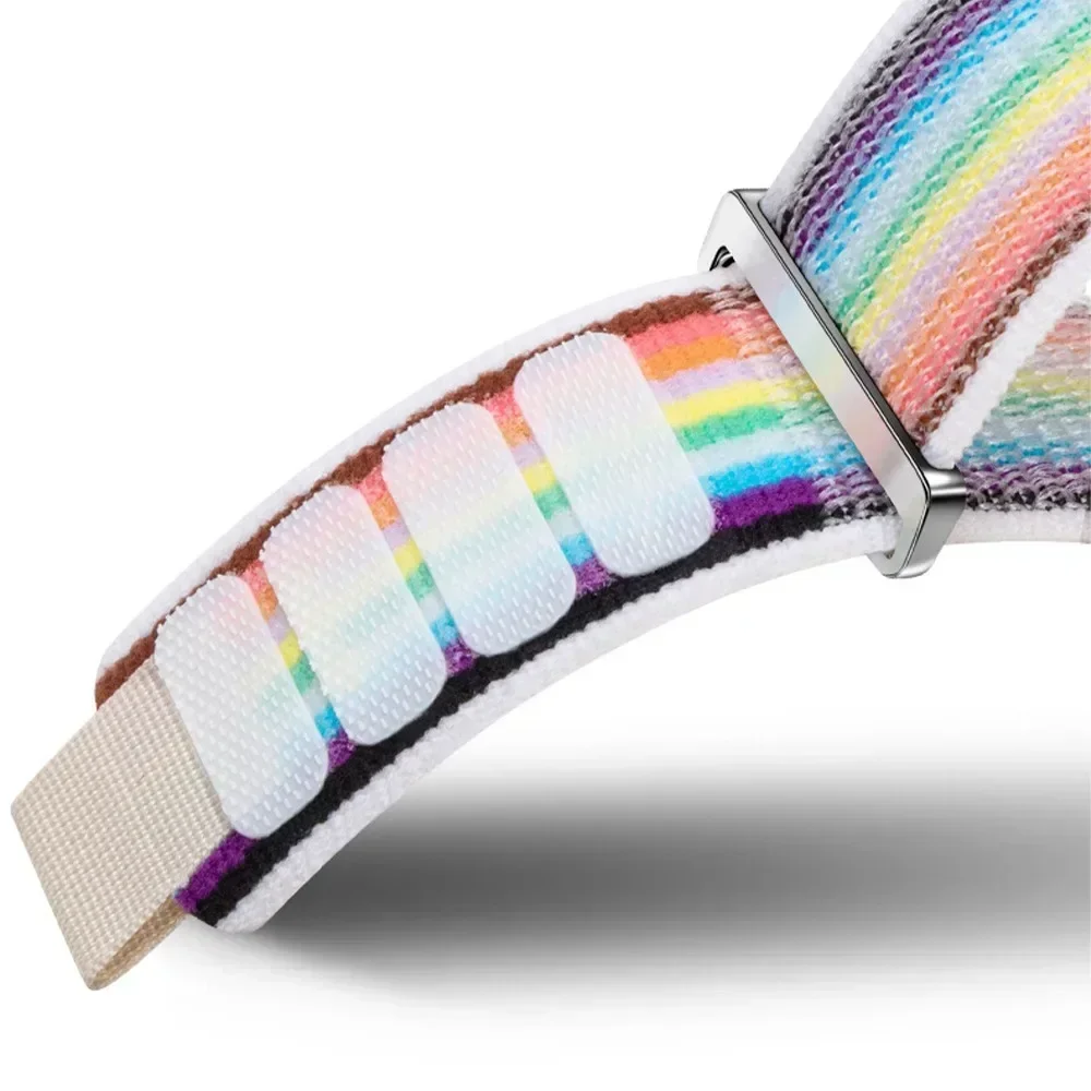 Trail Loop Strap for Apple Watch Band Ultra 49mm 45mm 41mm 44mm 40mm 46mm 42 38mm Nylon Loop bands iWatch Series 10 9 8 7 6 5 SE