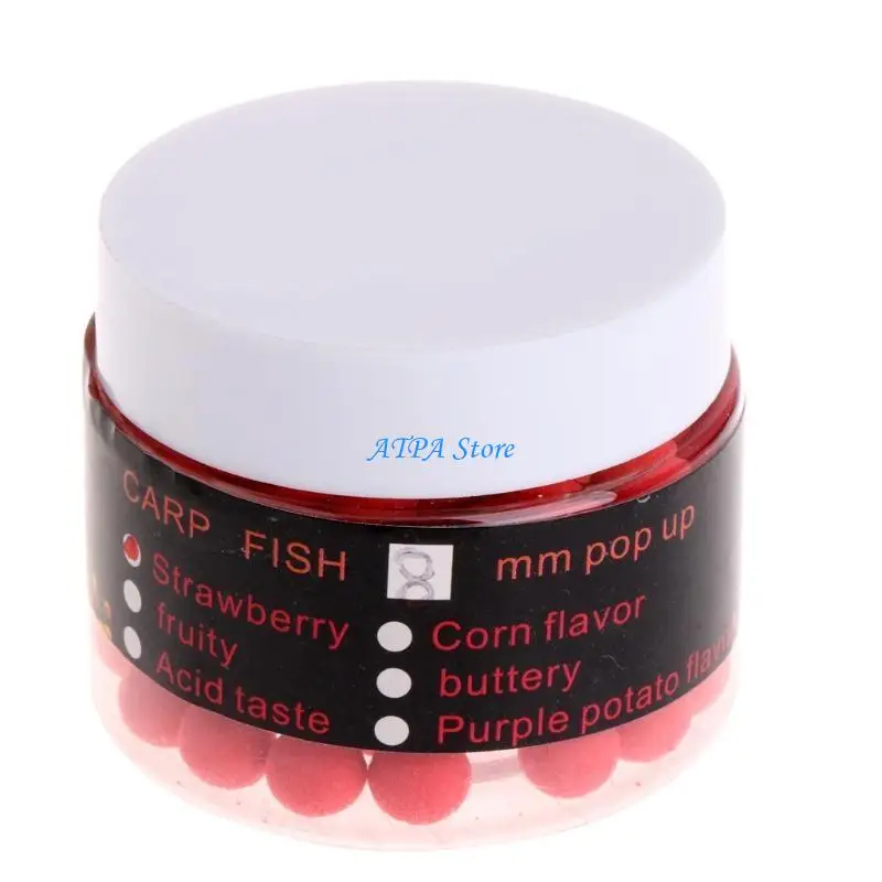 U13C 1 Box Carp Bait Floating Fishing Lure Artificial Baits Beads Up Smell Ball