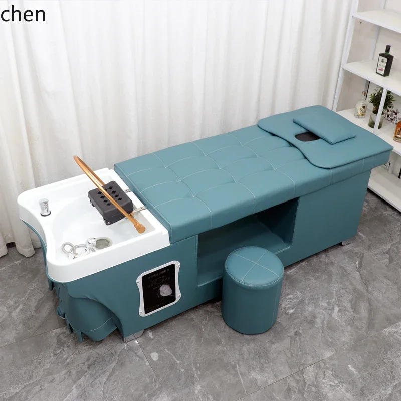 D18- barber shop special head treatment bed with fumigation water circulation integrated bed living room decoration
