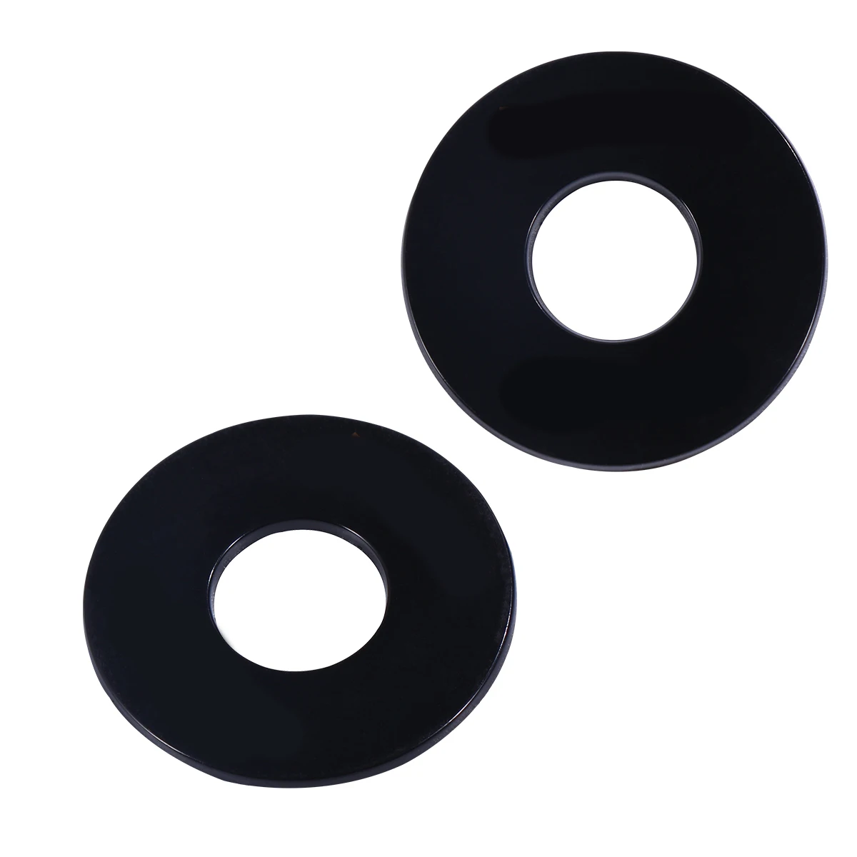 

Round Pad Covers Rhythm Treble Washer Black Plastic Gold Embossed Electric Guitar Toggle Switch Plate Washer High Quality