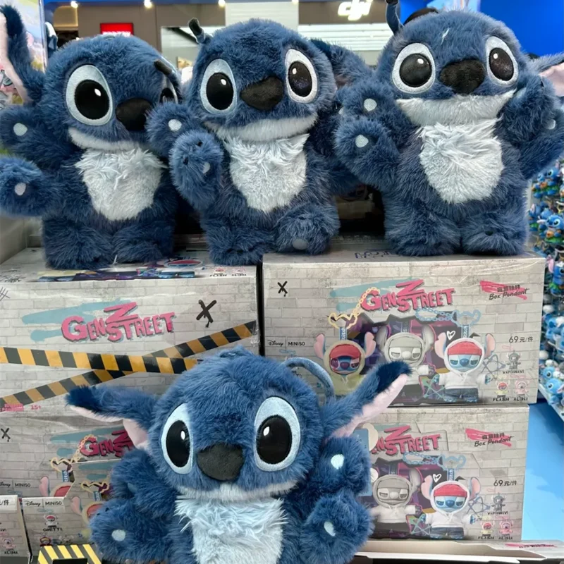 

Серия Lilo & Stitch, плюшевые аниме, периферийные игрушки для наполнения, шесть ручных вышивок, плюшевая игрушка, подушка, милый модный креативный дизайн, подарки