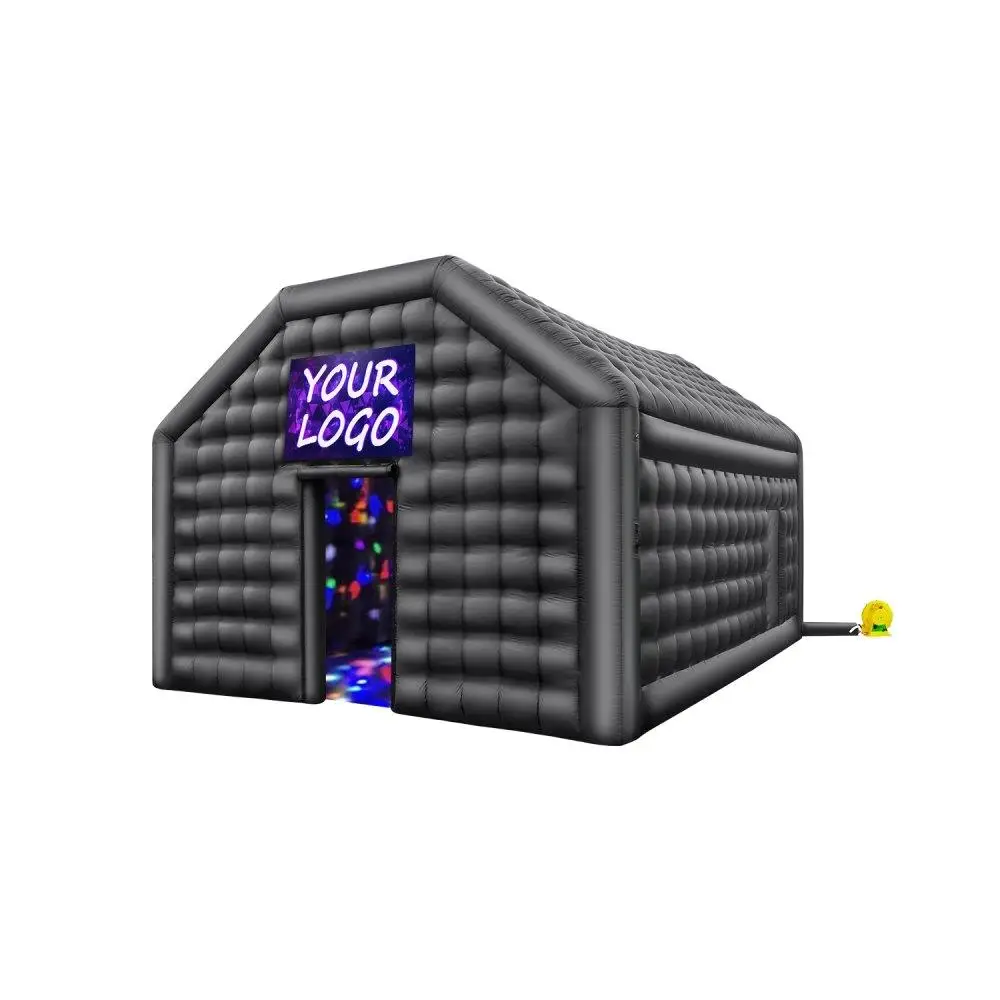 

19.7x16.4x12ft Inflatable Entertainment Tent for Party with Lights Blow Up