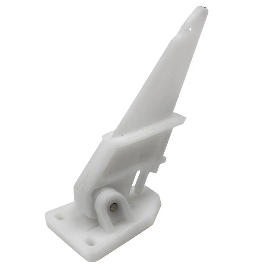 

Boat Speedometer Pitot Tube Plastic Kick-up Steady Pressure White Gauge Pickup for Accessory Mounting Holes