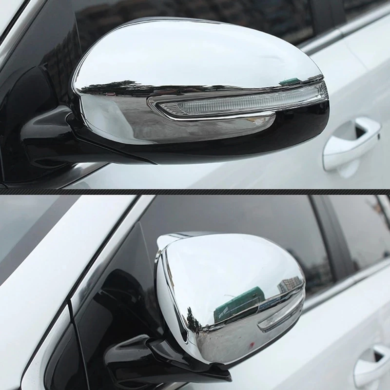 

For Kia Sportage 4 QL KX5 2016-2018 2019 Accessories Side Door Rearview Turning Mirror Cover Frame Decoration Cover Trim Car Sty